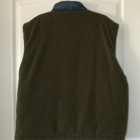 Vintage Plugg Tech Reversible Puffer Quilted Vest size XL - Picture 4 of 5